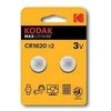 Kodak CR1620 3V baterijos, 2 vnt. pakuotė