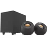 Kompiuterio kolonėlės Creative – Pebble Plus 2.1 stereo garsiakalbiai ir žemųjų dažnių garsiakalbis