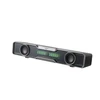Kompiuterio kolonėlės Edifier | PC Speaker with Quality Sound and Splendid Light Effects | QS30 | 2.5 W | Bluetooth | Belaidė jungtis | 85 dB | Juodas