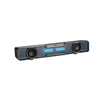 Kompiuterio kolonėlės Edifier | PC Speaker with Quality Sound and Splendid Light Effects | QS30 | 2.5 W | Bluetooth | Belaidė jungtis | 85 dB | Juodas