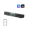 Kompiuterio kolonėlės Edifier | PC Speaker with Quality Sound and Splendid Light Effects | QS30 | 2.5 W | Bluetooth | Belaidė jungtis | 85 dB | Juodas