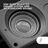 Kompiuterio kolonėlės Mars Gaming MSH Wired Loudspeakers 10W / juodas
