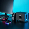 Kompiuterio kolonėlės Niceboy Oryx Vox 2.1 MaxBass garsiakalbiai 25 W / 3,5 mm lizdas / USB