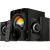 Kompiuterio kolonėlės 2.1 kolonėlės SVEN MS-312, juodas, Bluetooth, FM, USB, Ekranas, RC blokas, galia 20W+2x10W (RMS)