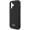 Lacoste Iconic Petit Pique MagSafe dėklas + Wallet skirtas Apple iPhone 17 juodos spalvos