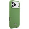 Lacoste Iconic Petit Pique MagSafe dėklas + Wallet skirtas Apple iPhone 17 Pro Max žalios spalvos