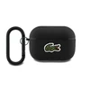 Lacoste Petit Pique Croc Logo Patch dėklas skirtas AirPods Pro 2 juodos spalvos