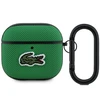 Lacoste Petit Pique Croc Logo Patch dėklas skirtas AirPods 4 žalios spalvos