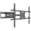 Laikiklis Multibrackets M universali ilgo siekio svirtis, 980 mm, SD dviguba, 2,79 m (110 colių), 100 x 100 mm, 800 x 600 mm, -5–10°, -60–60°, juoda