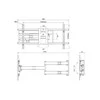 Laikiklis Multibrackets Daugialaikiai MB-6874