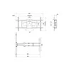 Laikiklis Multibrackets MB-6881 TV Wall Mount Bracket for TVs iki 90" / 60kg
