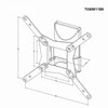 Laikiklis Nedis TVWM11BK 200 x 200 30kg