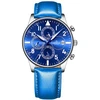 Vyriškas laikrodis Giewont Chronograph Safyro mėlynas GW5630-A5