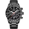 Vyriškas laikrodis Giewont Chronograph safyrinis juodas GW9140-B2