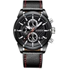 Vyriškas laikrodis Giewont Chronograph Safyro Juodas GW8810-A1