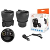 „Lamex LXAS14 LTC“ automobilinis įkroviklis 120 W, 2 USB lizdai 3,1 A, greitasis įkroviklis