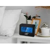 „Lamex LXSTP05C LTC“ žadintuvas su termometru / juodas
