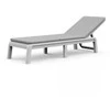 Keter Mallorca Baltas Sunlounger with Cushion
