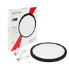 Led Line Lite LED panelė universali EASY FLEX 18-21-24W CCT 2110lm, apvali juoda