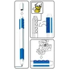 LEGO Gel Pen mėlyna su minifigūrėlė