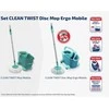 Leifheit grindų valymo rinkinys Clean Twist Disc Mop, 1052102