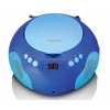Grotuvas Trevi Lenco CD grotuvas with bluetooth and microphone mėlynas SCD-625BU