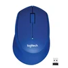 Belaidė pelė Logitech M330 Silent Plus, Mėlyna
