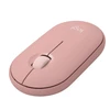 Klaviatūra ir pelė Logitech Pebble 2 Combo for Mac, rožinės spalvos