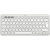 Belaidė klaviatūra Logitech PEBBLE KEYS 2 K380S, Baltos spalvos, Išdėstymas: US tarptautinis (Qwerty)