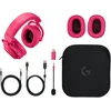 Logitech G Pro X 2 Lightspeed belaidės ausinės žaidimams, Rožinės spalvos