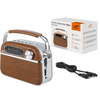 Radio przenośne retro ltc nida bluetooth, am/fm/mp3/usb/sd wbud. akumulator 1200mah ggw brm