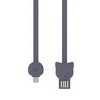 Kabelis USB maoxin USB-A - 1 m Pilka (MAX-VI-CS-1M-GR)