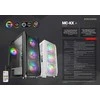 Obudowa Mars Gaming Semi Muzikinis centras ATX Mars Gaming MC-KX ARGB Juodas