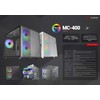 Mars Gaming MC400W Kompiuterio dėklas mATX / baltas