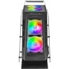 Mars Gaming MC61 Kompiuterio dėklas M-ATX / 4x FAN / ARGB Chroma