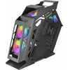 Mars Gaming MC61 Kompiuterio dėklas M-ATX / 4x FAN / ARGB Chroma