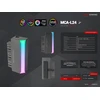 „Mars Gaming MCA-L24 ATX“ 24 kontaktų 90° adapteris su ARGB