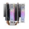 Mars Gaming MCPU-XT procesoriaus aušintuvas, dvigubas bokštinis, aušinimas, 300 W, 2 x 120 mm, ARGB