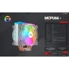 „Mars Gaming MCPU66“ procesoriaus aušintuvas ARGB 220W, dvigubas ventiliatorius, 120 mm