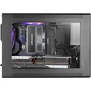 „Mars Gaming MCXPS mATX“ itin kompaktiškas žaidimų kompiuterio korpusas su tinklelio ir stiklo panele