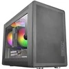 „Mars Gaming MCXPS mATX“ itin kompaktiškas žaidimų kompiuterio korpusas su tinklelio ir stiklo panele