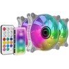 „Mars Gaming MF-3DKIT Infinity Mirror ARGB“ 120 mm nuotolinio valdymo kompiuterio aušintuvo rinkinys