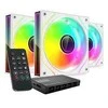 „Mars Gaming MF3DPROKITW ARGB“ 120 mm nuotolinio valdymo kompiuterio aušintuvo rinkinys
