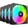 tacens Mars Gaming MFSI4KIT computer cooling system Kompiuterio dėklas Fan 12 cm Juodas