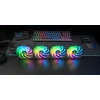 tacens Mars Gaming MFSI4KIT computer cooling system Kompiuterio dėklas Fan 12 cm Juodas