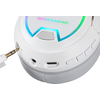 Mars Gaming belaidės žaidimų ausinės 2.4GPRO su mikrofonu, 50 mm, baltos MHW100W