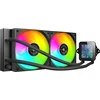 Mars Gaming MLVISION240 skysčio aušinimo sistema su 360º LCD / TDP iki 500 W