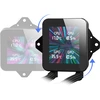 Mars Gaming MLVISION240 skysčio aušinimo sistema su 360º LCD / TDP iki 500 W