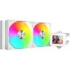 Mars Gaming MLVISION240W skysčio aušinimo sistema su 360º LCD / TDP iki 500W