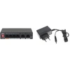 Šakotuvas SWITCH POE PFS3006-4GT-60-V2 4 PRIEVADŲ DAHUA